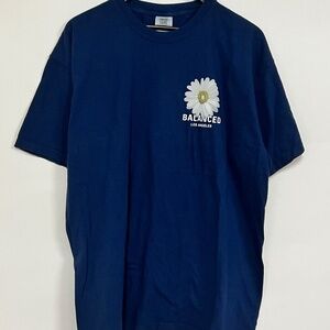 NWOT Balanced Navy Blue Tee